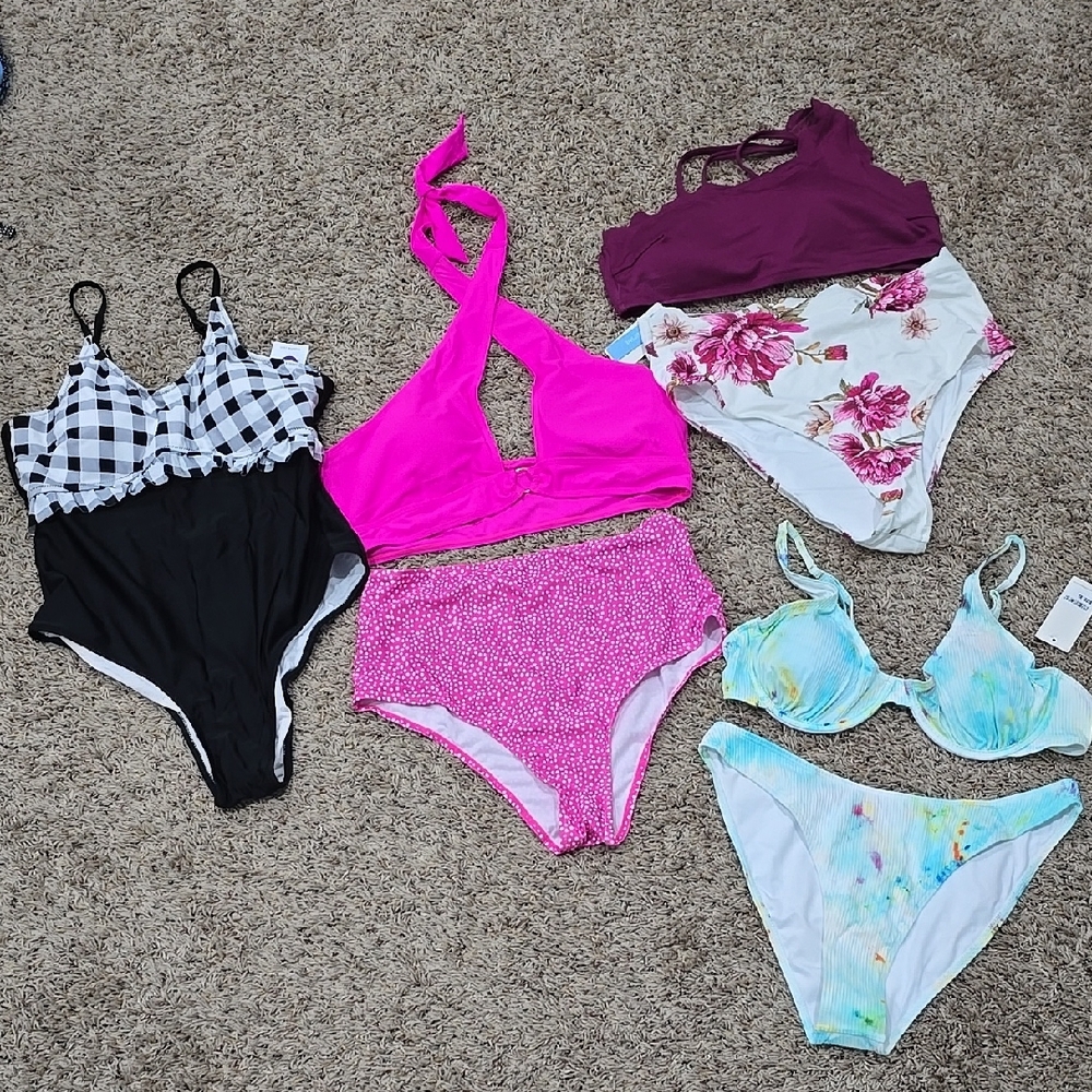 NWT XL Bathing Suit Lot